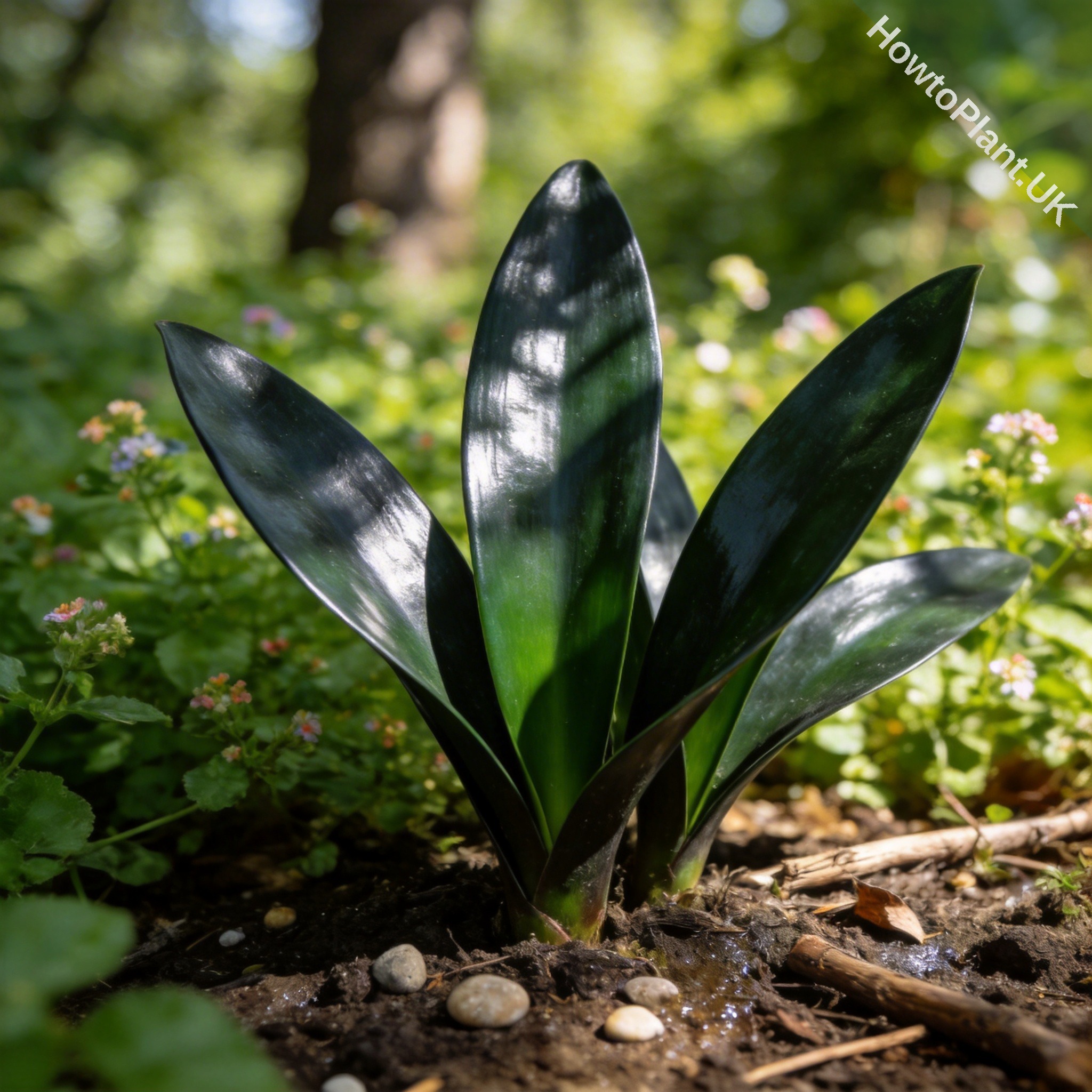 Cast Iron Plant in a natural garden setting